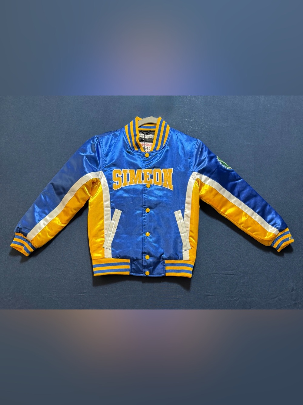 NWT Headgear Classics Satin Derrick Rose Simeon High School Jacket XS & Small